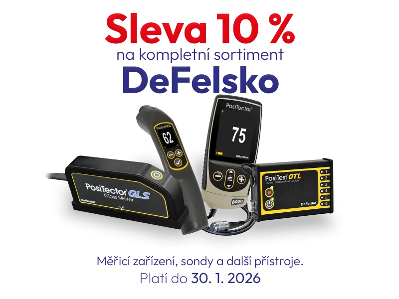 Banner - Sleva 10 % na kompletní sortiment značky DeFelsko