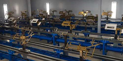 Drying Oven with a floor conveyor