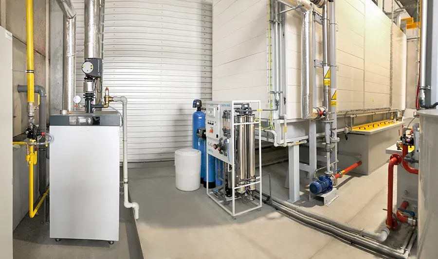 Coating line components