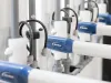 Coating manipulator with Nordson coating system