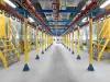 Overhead parts conveyor