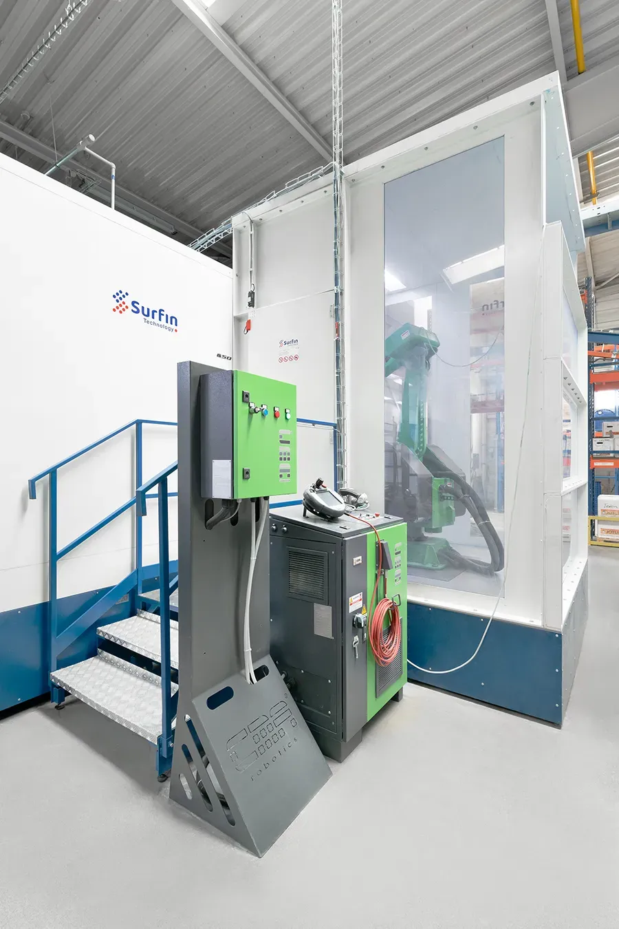 Coating robotic station