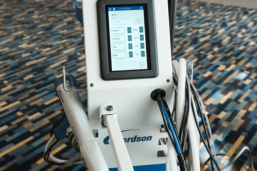 Nordson Encore VT práškovací zařízení