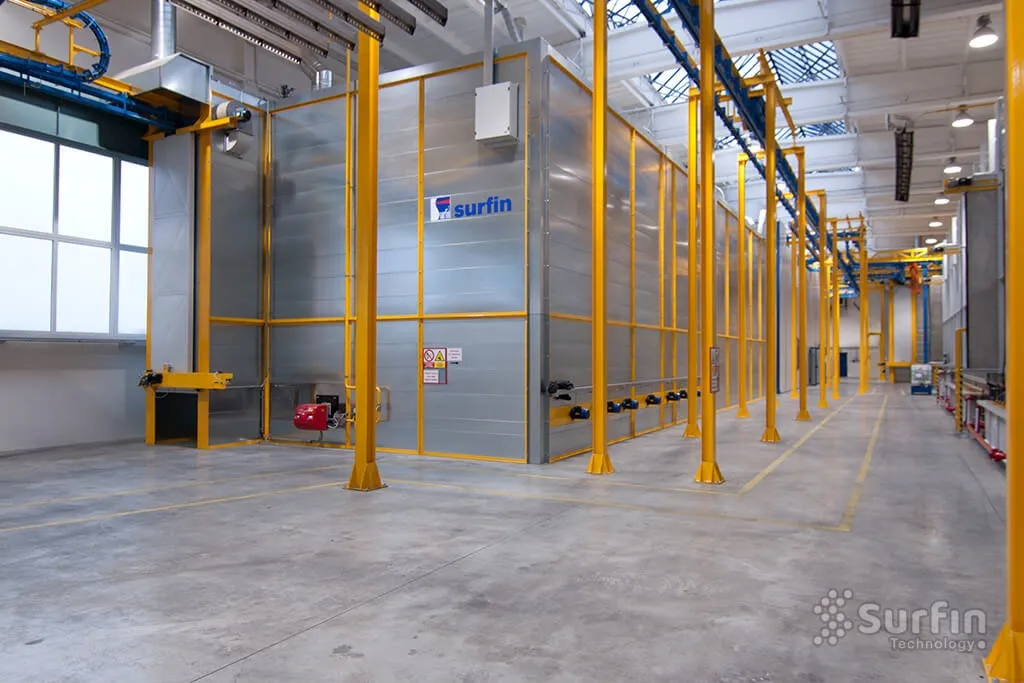 Coating line exterior view at Albixion