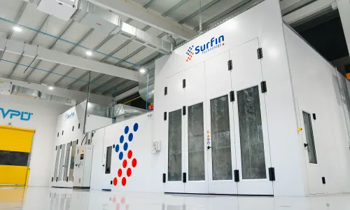 Průmyslová manuální mokrá lakovna s řídicím systémem ESCO