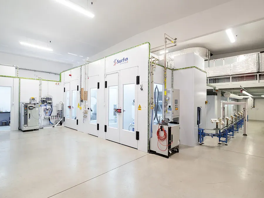 Automatic Robotic Wet Coating Line