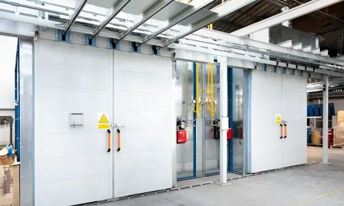 Manual Powder Coating Line Increases Production Capacity