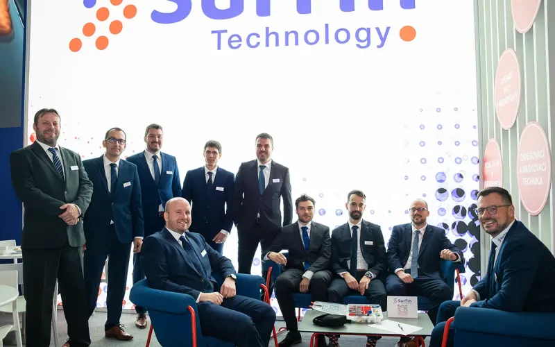 Zaměstnanci SURFIN Technology na MSV