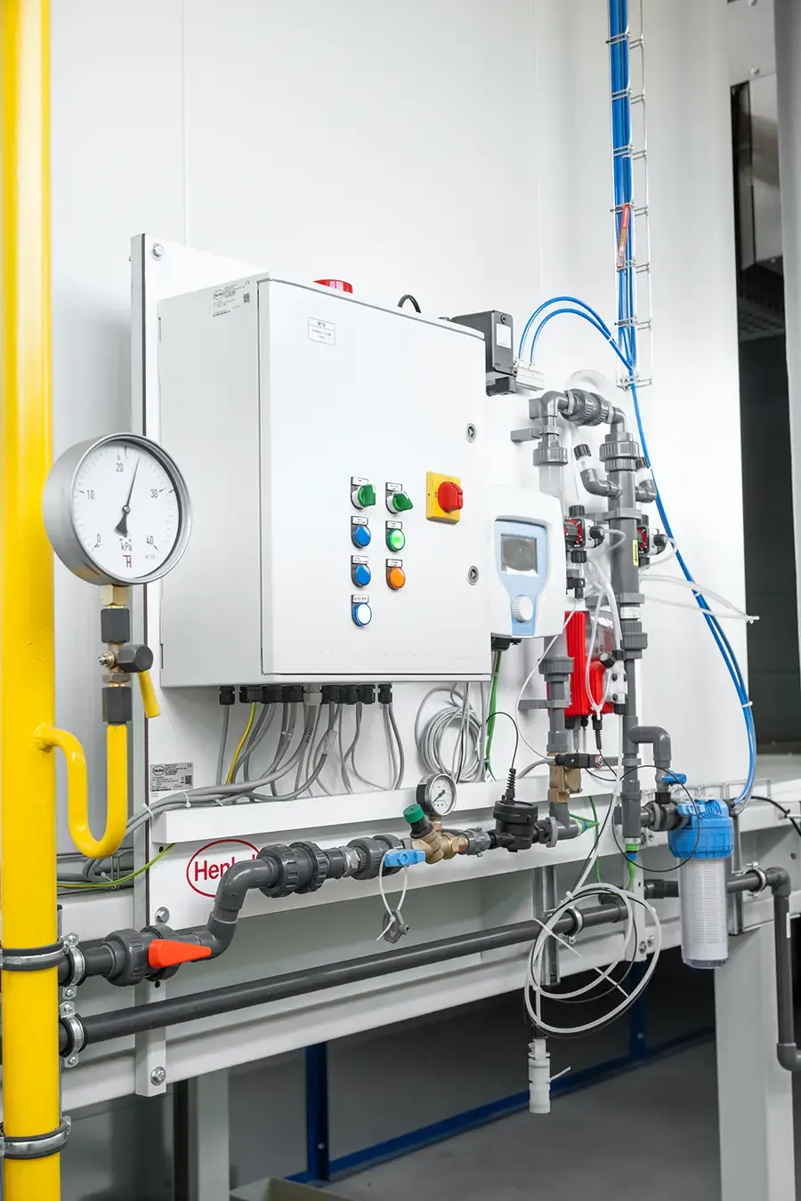 Dávkovací zařízení stanice chemické předúpravy