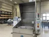 Manual blasting chamber front view
