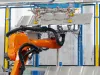 Nanášení dílů pomocí přísavek v robotické stanicu