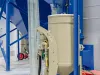 Blasting equipment close-up