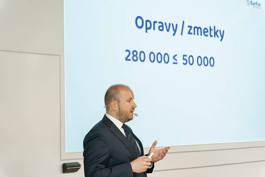 Ředitel obchodu a marketingu SURFIN Technology Vít Gromeš