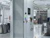Hlavní panel řídicího systému ESCO se čtečkou čárových kódů