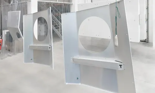 Complex surface treatment plant
