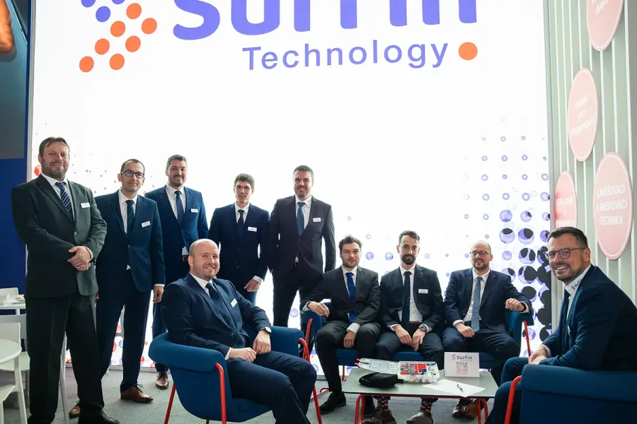 Zaměstnanci SURFIN Technology na MSV