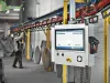Coating line control system station