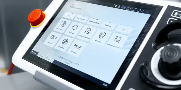 Ikona aplikace ESCO Paint App na ovládání robota