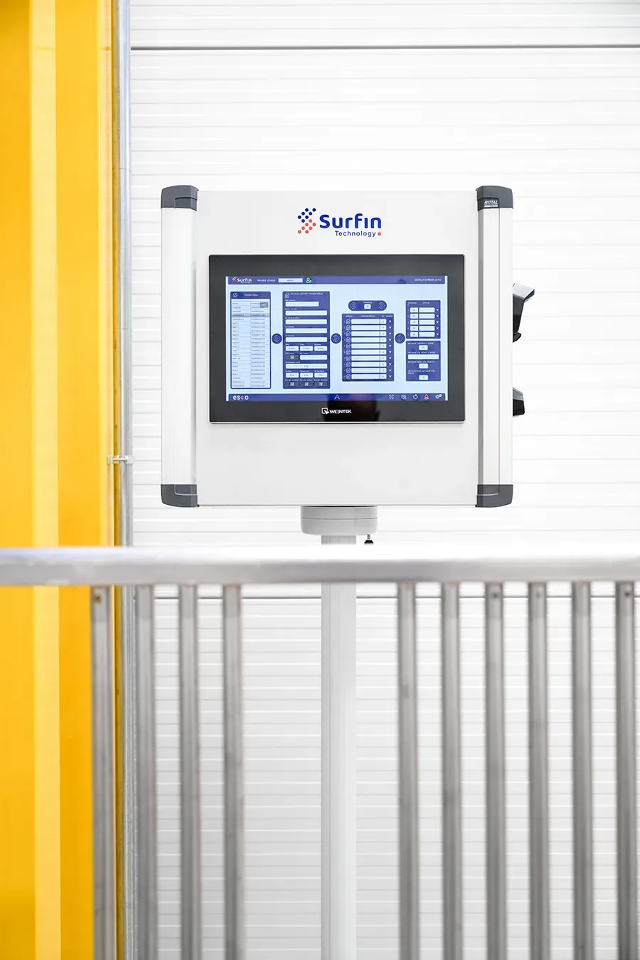 Esco control software secondary panel
