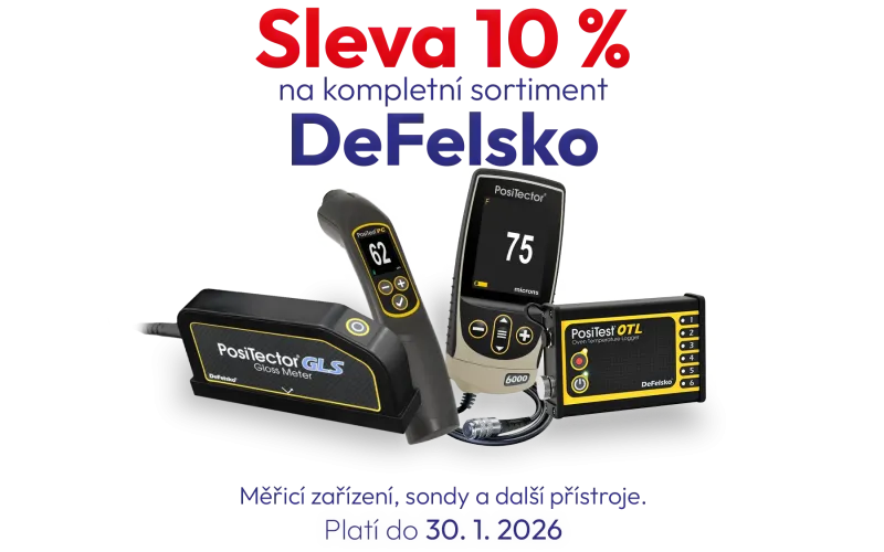 Banner - Sleva 10 % na kompletní sortiment značky DeFelsko