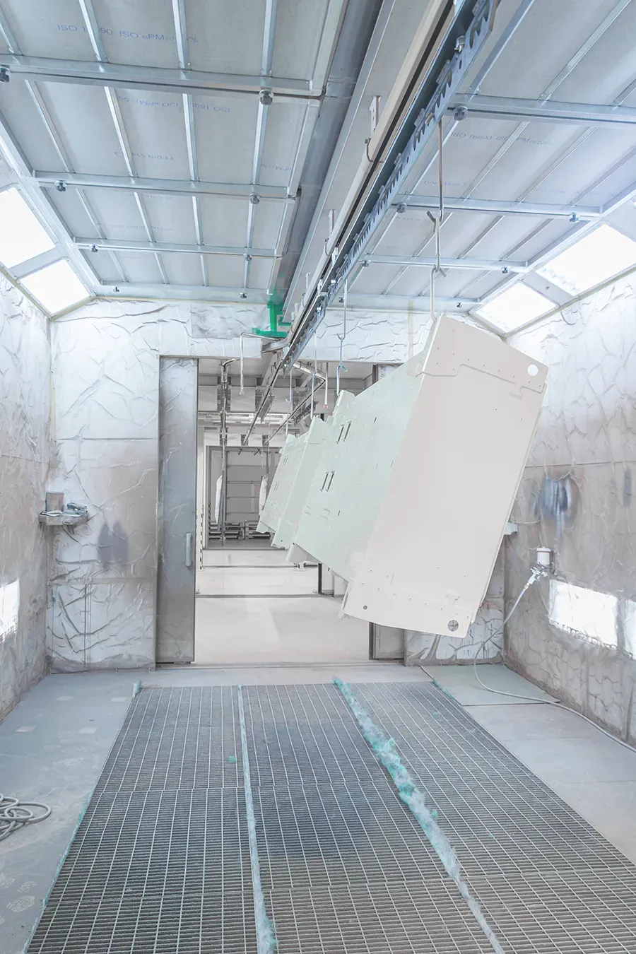 Wetcoating line continuous view