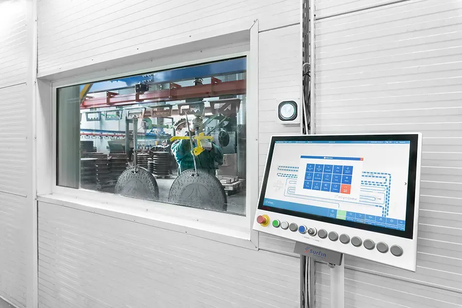 Control system panel