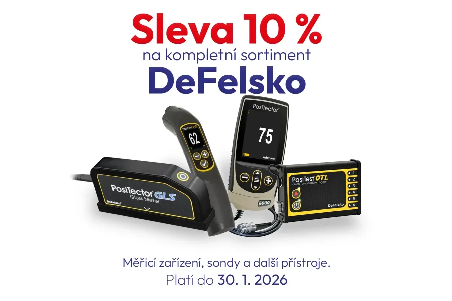 Banner - Sleva 10 % na kompletní sortiment značky DeFelsko