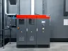 Blasting machine control panel